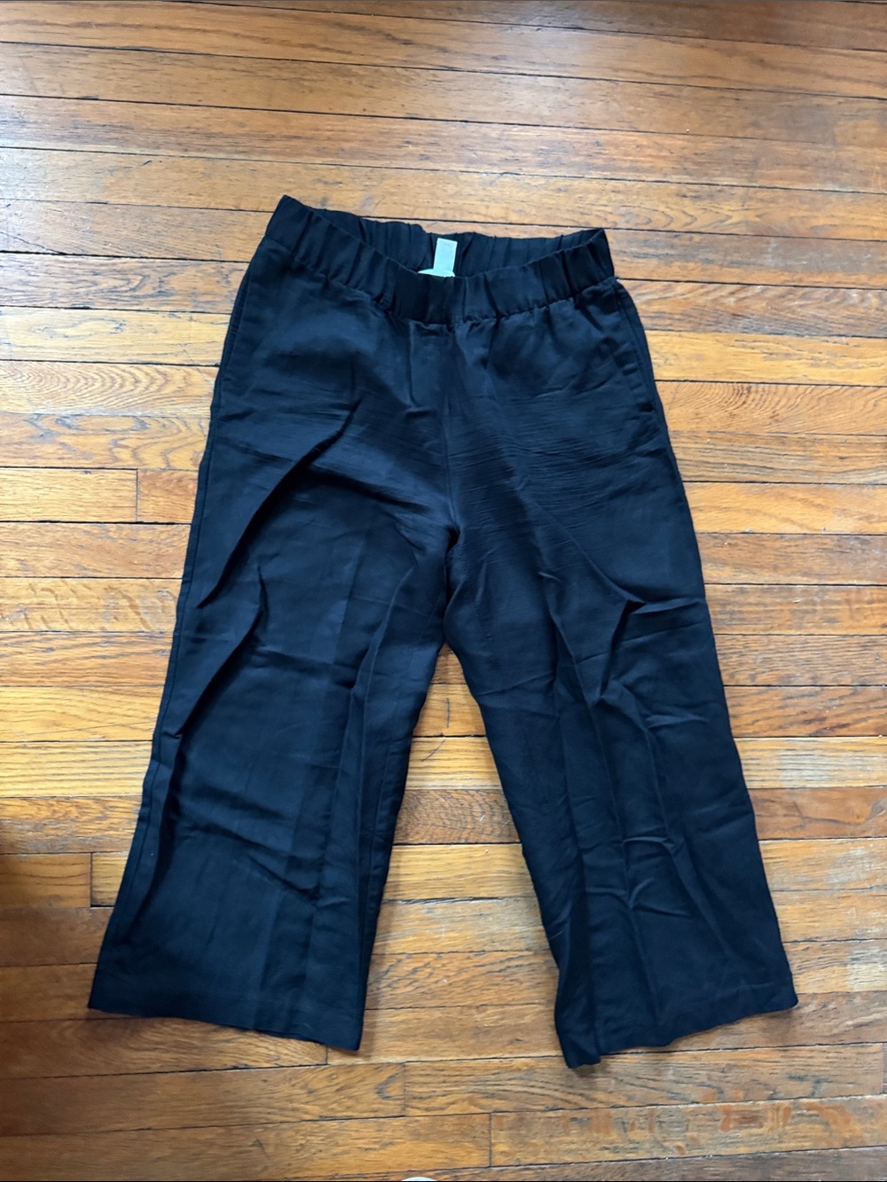 NWOT HM Ankle-Length Linen-Blend Pants
